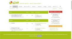 Desktop Screenshot of forum.lchf.de