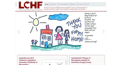 Desktop Screenshot of lchf.org